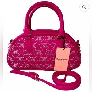 Juicy Couture NWT Rhinestones Satchel Bag